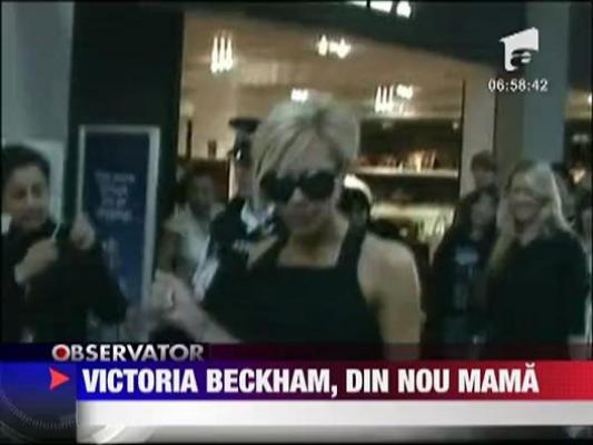 Victoria Beckham, din nou mama