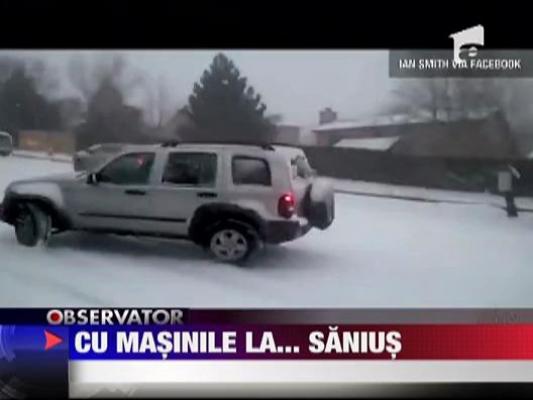 Cu masinile la... sanius