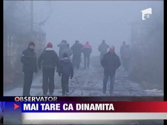 Turn dinamitat, insa neclintit