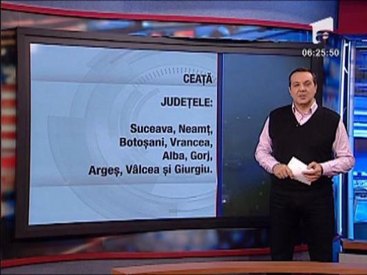 Trafic in conditii de ceata