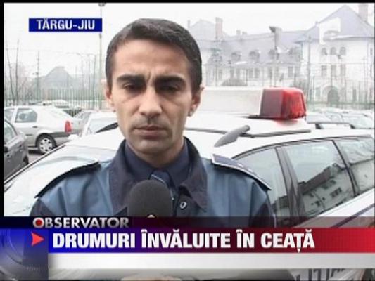 Ceata a pus probleme pe mai multe drumuri din tara