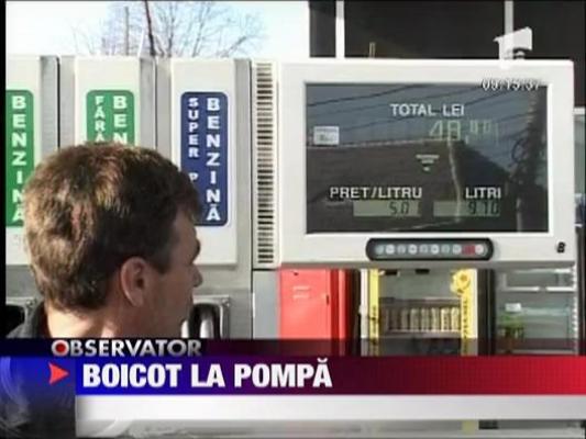 Boicotul benzinariilor