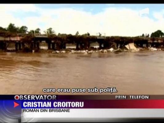 Inundatiile din Australia au atins punctul maxim