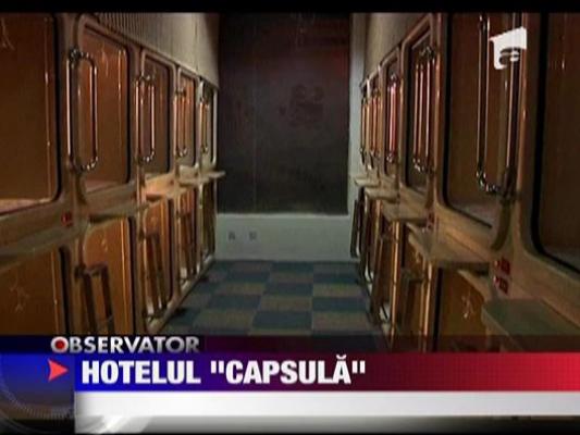 Hotelul "Capsula", deschis in China