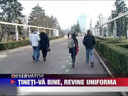 Este posibil sa revina uniforma obligatorie in scoli