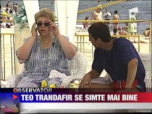 Teo Trandafir se simte mai bine