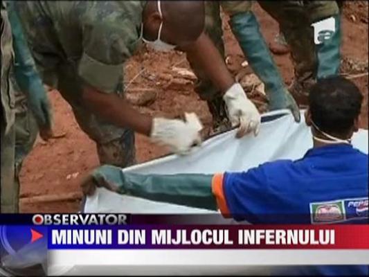 Salvat dupa ce a stat 16 ore ingropat la 4 metri sub noroi