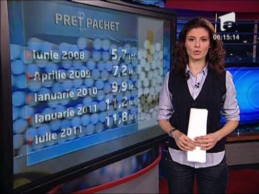 Tigarile din Romania sunt cele mai scumpe din UE