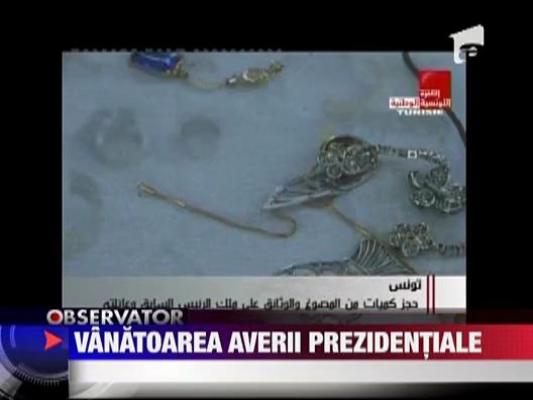 Vanatoarea averii prezidentiale tunisiene