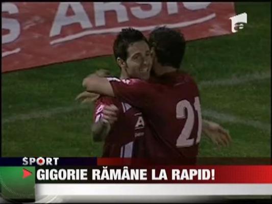 Stefan Grigorie ramane la Rapid!