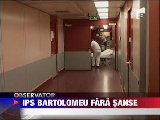 UPDATE /  Inalt Prea Sfintitul Bartolomeu, in stare grava