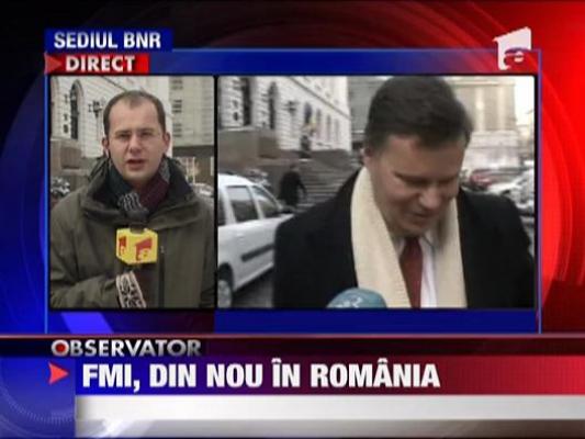 Delegatia FMI s-a intors in Romania