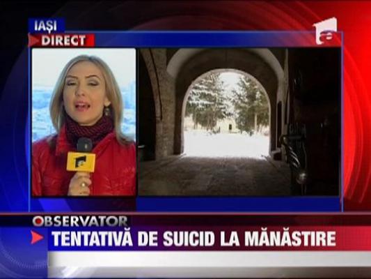 Tentativa de suicid la manastire