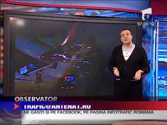 Urmarire cu final dramatic pe o sosea in SUA