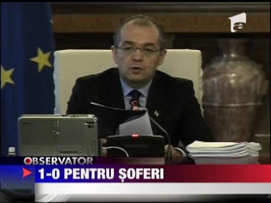 1-0 pentru soferi in razboiul cu benzinariile