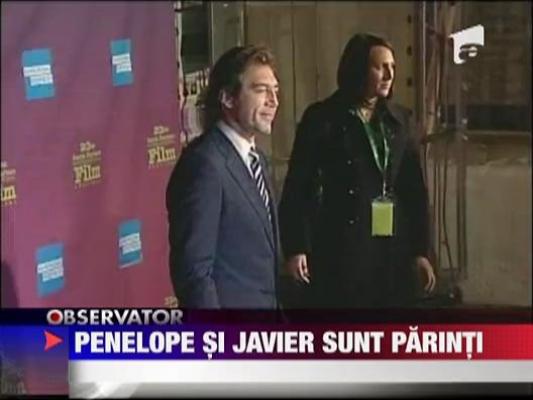 Penelope si Javier sunt parinti