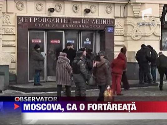 Dupa atentat, Moscova a devenit o fortareata