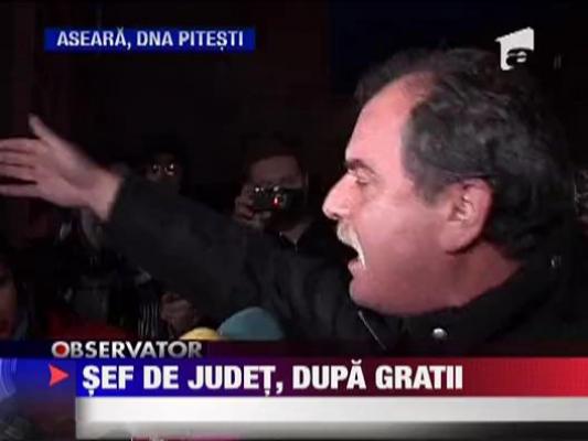 UPDATE / Seful CJ Arges, retinut de DNA
