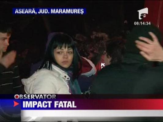 Impact fatal in Maramures