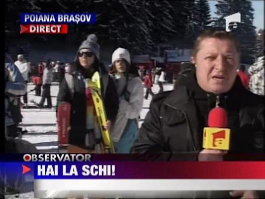 Partii tocmai bune pentru schi