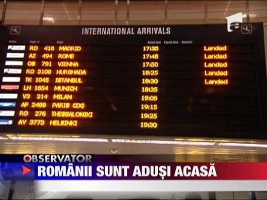 Romanii din Egipt sunt adusi acasa