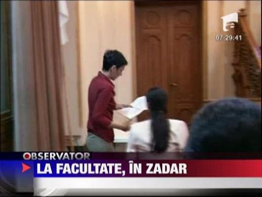 Facultati facute degeaba