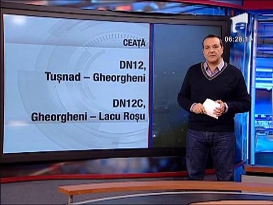 Trafic in conditii de iarna