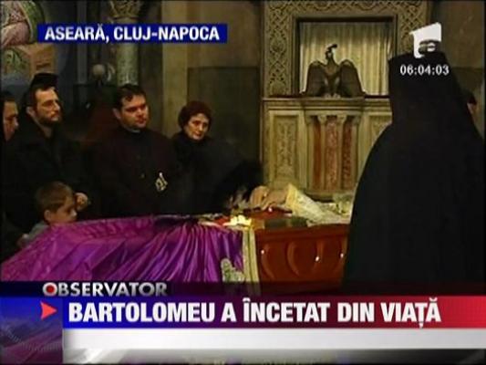 Bartolomeu Anania  a incetat din viata