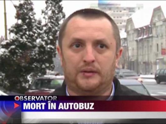 Unui batran i s-a facut rau si a murit in autobuz