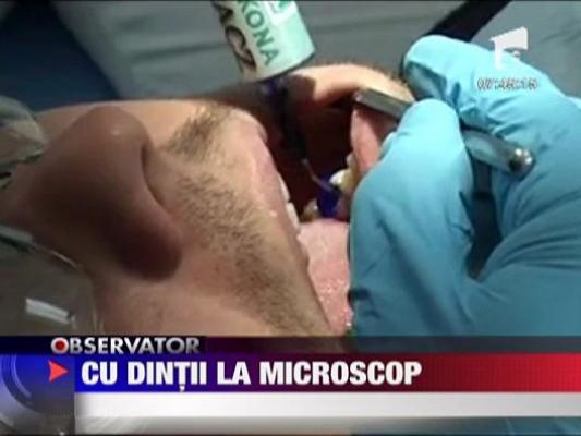 Felicia: Cu dintii la microscop