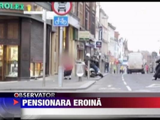 O britanica de 70 de ani a oprit o banda de hoti