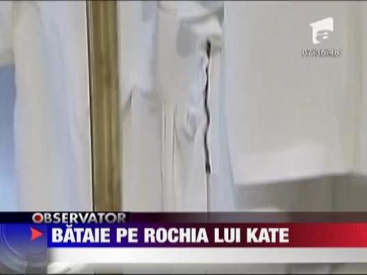 Bataie pe rochia lui Kate Middleton