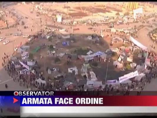 Armata face ordine in Egipt