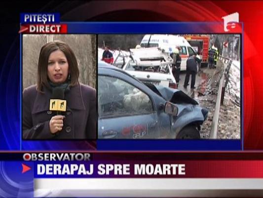 Accident teribil la iesirea din Azuga