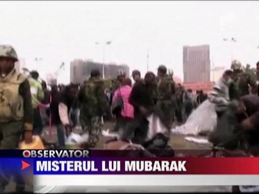 Unde a disparut Mubarak