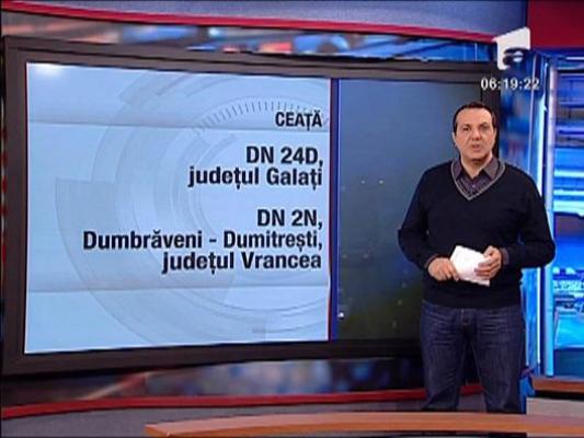 Trafic in conditii de iarna