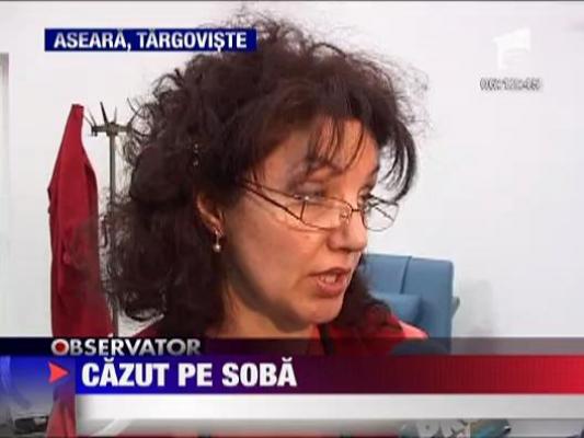 Batran de 80 de ani cazut pe soba