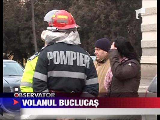 Cu lamaia in geam si cu masina in teava de gaze