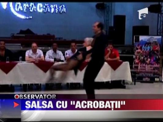 Salsa cu acrobatii