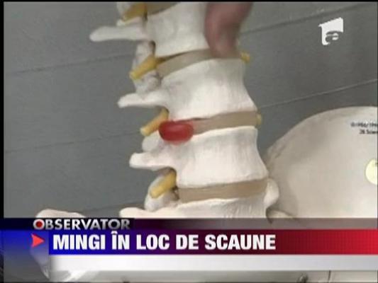 Tratament cu minge pentru spate