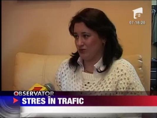 Romanii sunt cei mai stresati oameni din Europa in trafic