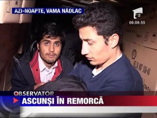 36 de imigranti din Afganistan retinuti in Vama Nadlac