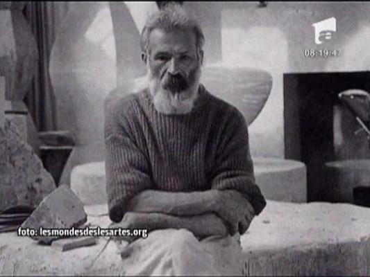 Brancusi, emblema pe google