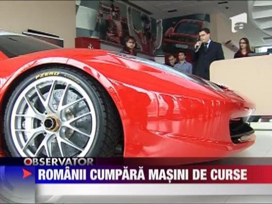 Romanii cumpara masini de curse