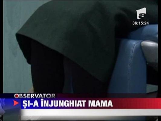 Si-a injunghiat mama pentru un cal