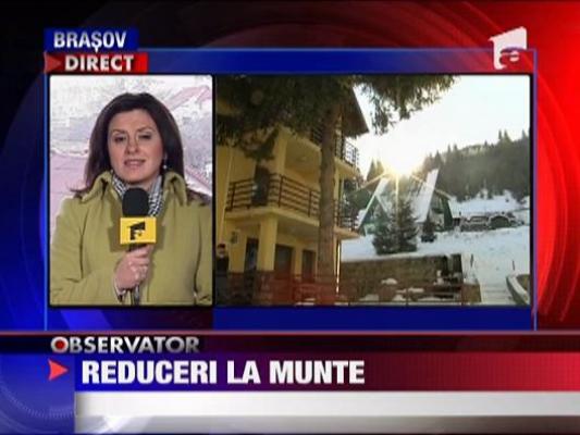 Reduceri la ofertele montane