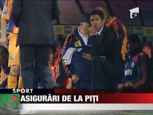 Piturca ii confirma scaunul lui Lacatus