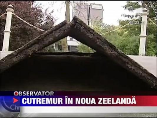 Cutremur devastator in Noua Zeelanda