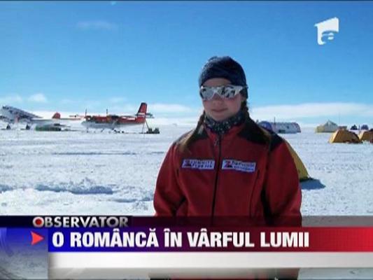 Crina Coco Popescu, romanca de pe varful lumii