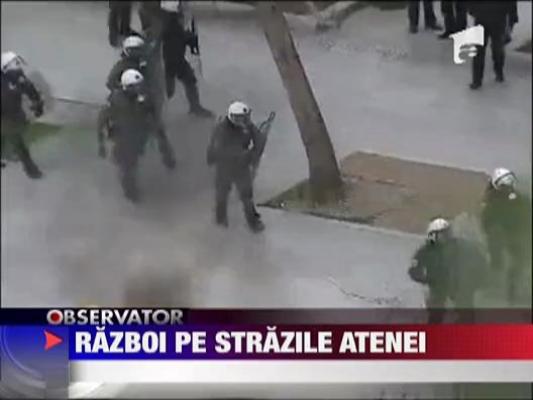 Un nou razboi pe strazile Atenei